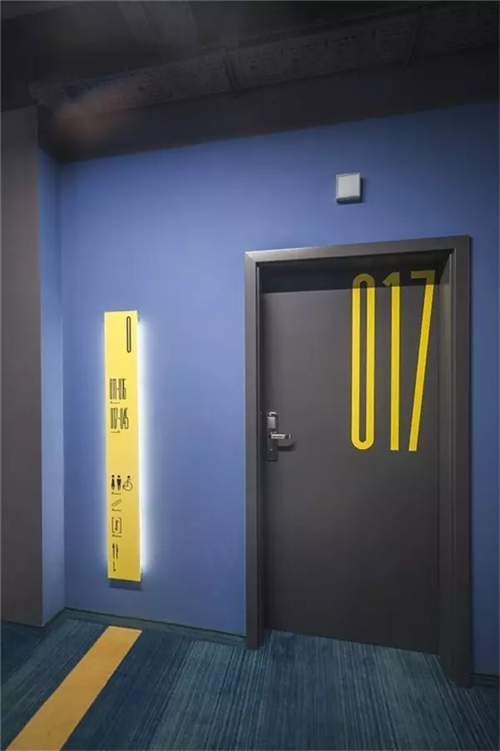 這樣的酒店門牌好設(shè)計，你會一眼就記住嗎？